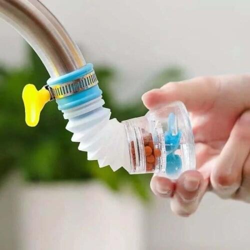 Booster Shower Water Filter Tap 360 Degrees Rotating Faucet Nozzle Mini Tap Water Purifier Faucet Water Filter Kitchen Gadgets