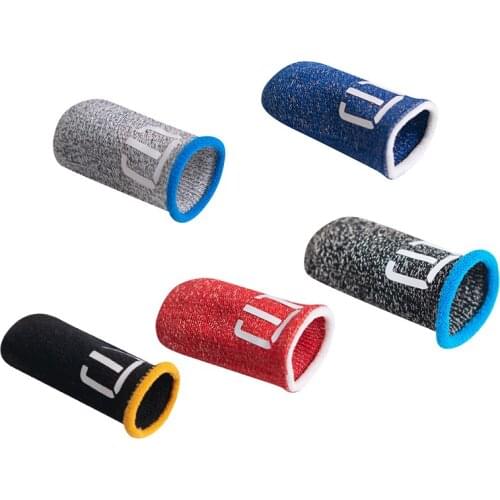 Gaming Finger Cover Breathable Game Controller Finger Sleeve For Pubg Sweat Proof Non-Scratch Touch Screen Gaming Thumb Gloves