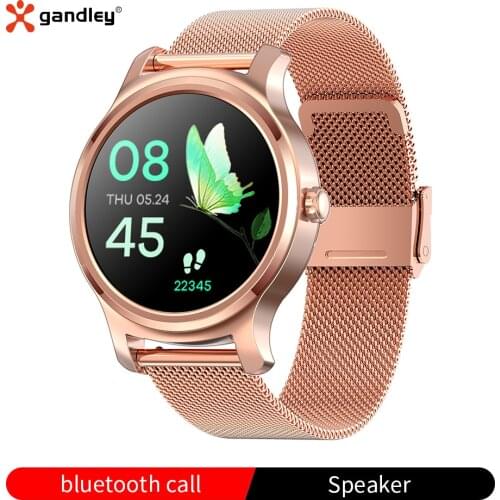 Gandley R2 Smart Watch Android iOS Bluetooth Call Smartwatch Message Reminder Music Control Activity Heart Rate Tracker