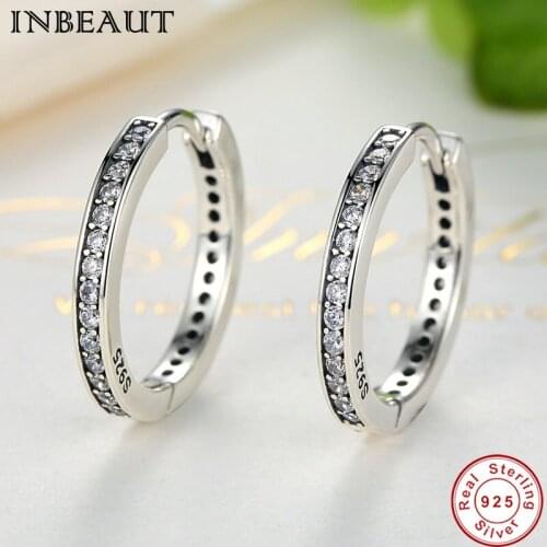 Серьги-кольца INBEAUT China At AliExpress