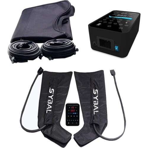 Air compression leg massager 6 chamber Sports recovery air comssion boots air compression therapy system A01