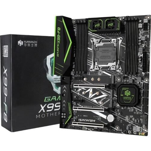 X99 F8D Intel Motherboard LGA 2011-3 NVME M.2 Slot Support 4 Channel DDR4 Memory Compatible With ECC XEON E5 2678 V3 V4