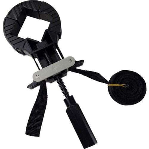 Woodworking Band Clamp Multi-Function Binding Belt Clamp Right Angle Clip Frame Clip With 4m Nylon Rope