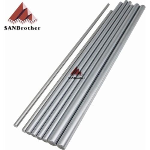 1Set Ultimaker 2 Extended+ UM2+ Smooth Rod Smooth Rod Sets OD6mm 8mm 12mm 3D Printer XYZ Axis Chrome Plate