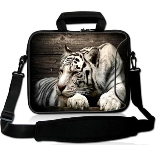 Tiger Laptop Shoulder Bag for Macbook Air 11 Air 13 Pro 13 Pro 15'' New Retina 12 13 15 Notebook Handbag 14" 13.3"15.4" 15.6"