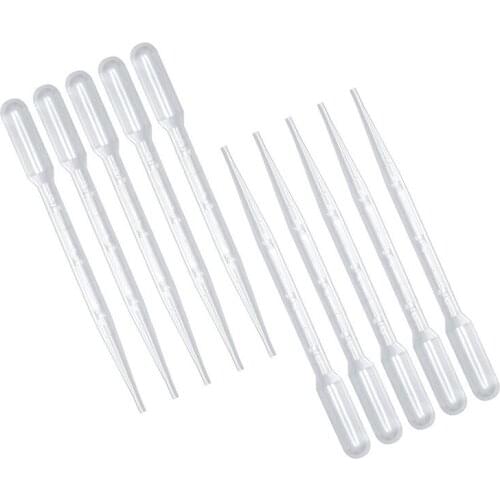 200pcs Plastic Transfer Pipettes 3ml Disposable Dropper for Essential Oils