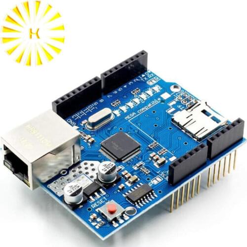 Ethernet Shield W5100 Network Expansion Board Module For Arduino Main Board UNO R3 ATMega 328 1280 MEGA2560 Connector