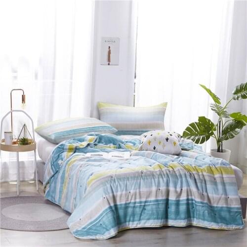 Coverlets Bedspread Bed Cover Polyester Cotton Air-conditioned Quilt Comforter Adult Light Available In All Seasons