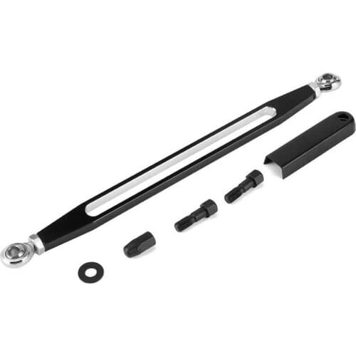 Gear Shift Arm Lever Long Single Hole Type Gear Shift Linkage Shifter Link Fit for Tour Glide 1980-2017 Black