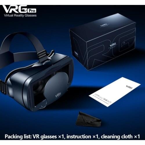 Original VR Virtual Reality 3D Glasses Stereo VR Google Cardboard Headset Helmet for IOS Android Smartphone Wireless Rocker