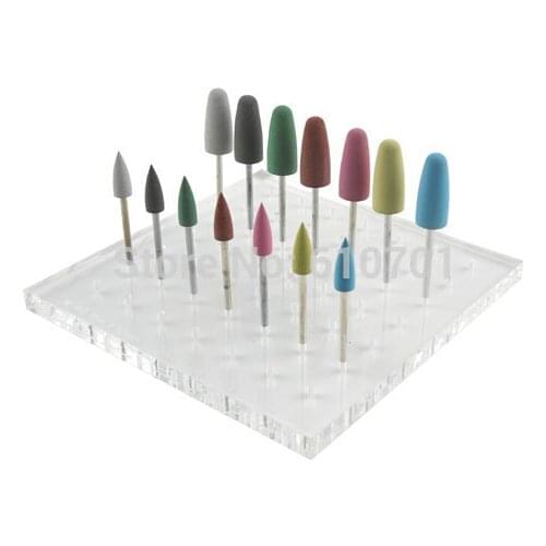 14pcs Rubber Silicon Polishing Shank 2.35mm Grinding Wheels Grinding Heads Rotary Tools Burrs Points Polishing Abrasive