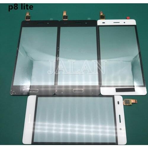 2pcs Front Glass Lens Panel 5.0'' P8 Lite Touchscreen for Huawei P8 Lite Touch Screen Digitizer Sensor Phone Parts