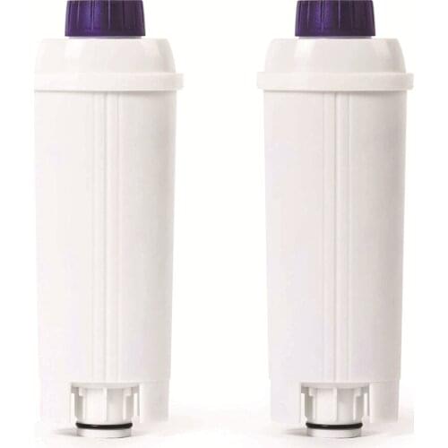 2 packs Coffee Filter Replacement for DeLonghi Filter DLSC002, DLS C002, Compatible with ECAM, ESAM, ETAM, BCO,EC680,EC800