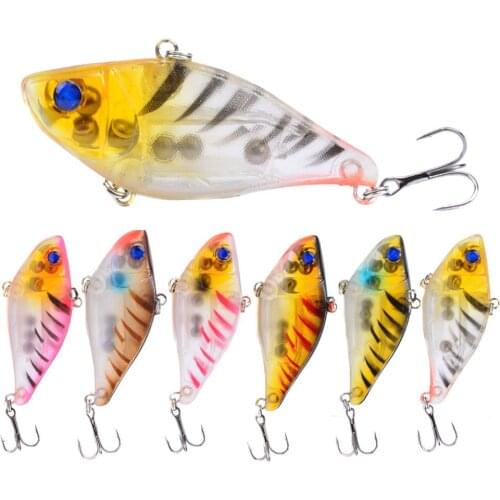 2021 DHYJSFDC VIB Blade Lure Chatter Vibration 70mm 12g Sinking Spinner Baits Artificial Hard Vibe for Bass Pike Perch Fishing