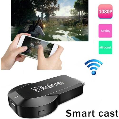 Wireless WiFi Screen Mirroring Cable HDMI-compatible Audio Video Display Adapter for Samsung Xiaomi Huawei Android Phone To TV