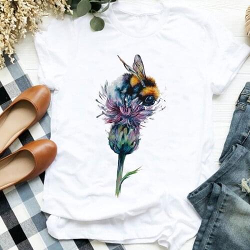 T-shirts For Women Dandelion graphic tshirt Women Fashion Top Female Summer Short Sleeve Tee Shirt Femme Casual O-neck T-shirt