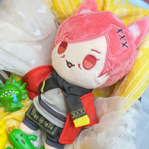 Anime Final Fantasy XIV FF14 The Crystal Exarch Gurahatia Cat Cosplay Plush Cotton Dolls Toys Cartoon Pillow Cute Xmas Gift 15cm