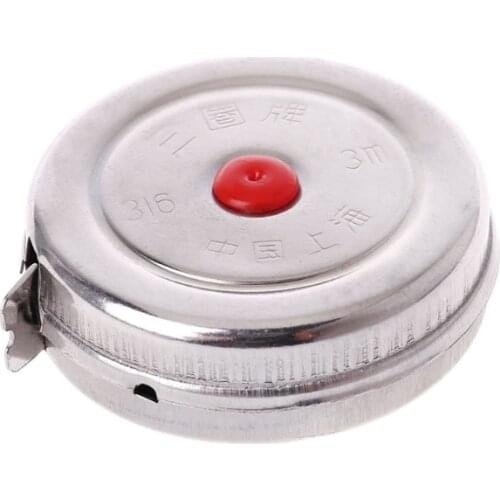 1m 3m 5m Stainless Steel Tape Measure Home Factory Office Woodworking Mini Tool L69A