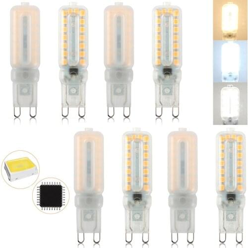 10pcs/Lot Mini LED G9 Light Bulbs 110V 220V 7W 32LEDs SMD 2835 Home Lighting For Crystal Chandelier Replace 60W Halogen Lamp