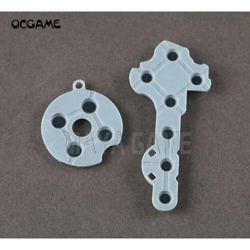 OCGAME 10sets/lot grey Controller Conductive Rubber Contact Pad Button D-Pad for Xbox 360 wireless Controller Replacement Parts