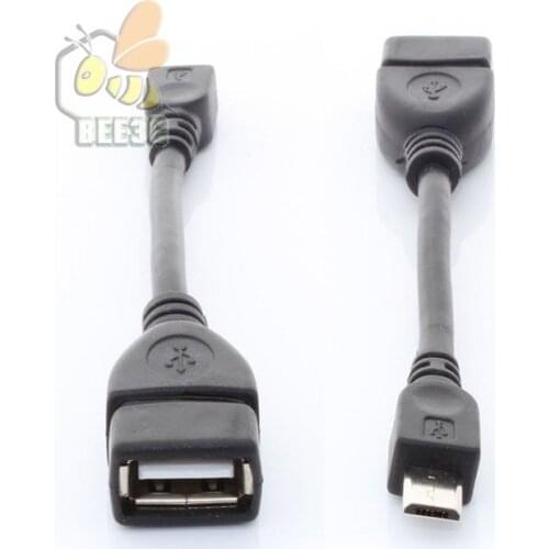 OTG to Micro High Quality plug male micro 5pin to female USB OTG host data cable for GS2 GS II I9100 MOTO XOOM TG01 10 20 cm 500