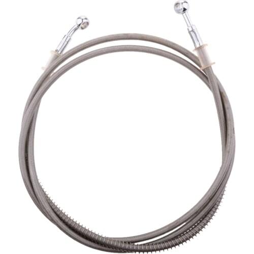 200cm Braided Brake Clutch Oil Hose Line Pipe Fit for Most Motorcycle