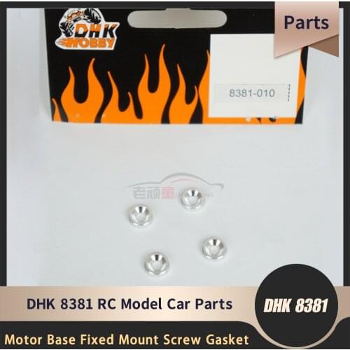 RC Car Parts 8381-010 DHK Hobby Motor Base Fixed Mount Screw Gasket 8384 8382 8381 8135 Remote Control Cars Original Accessories