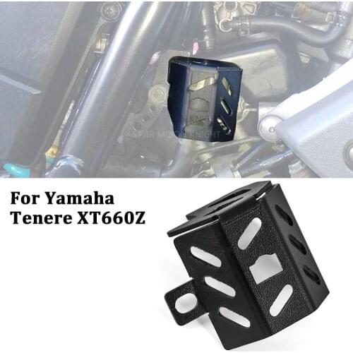 Motorcycle Rear Brake Reservoir Oil Cup Guard Protector Cover For Yamaha Tenere XT660Z XT 660 Z XTZ 660 2008 Onwards