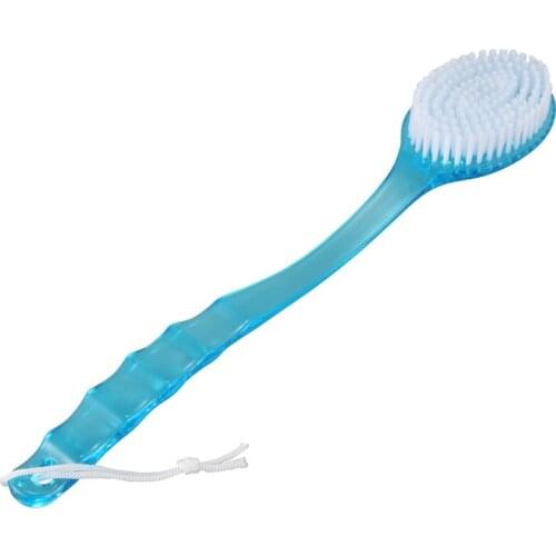 Long Handled Body Bath Shower Back Brush Scrubber Massager Disability Helper