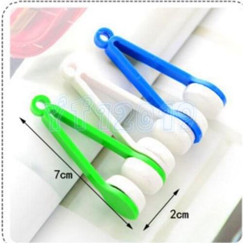 1200Pcs/lot Hot selling New Mini Microfibre Glasses Cleaner Microfibre Spectacles Sunglasses Eyeglass Cleaner Clean Wipe Tools