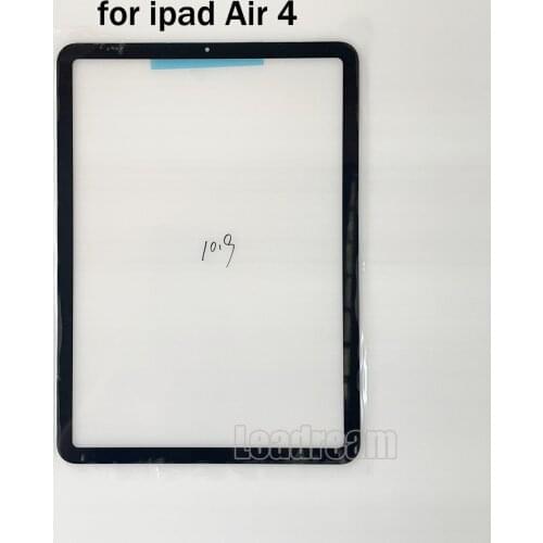 5Pcs Original Front Glass For iPad Air 4 2020 A2324 A2072 A2316 Front Outer Touch Screen + OCA