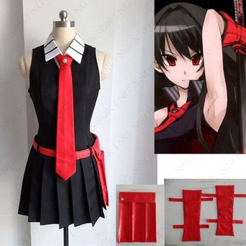 Anime Akame ga KILL! Akame cosplay Costume Custom Made