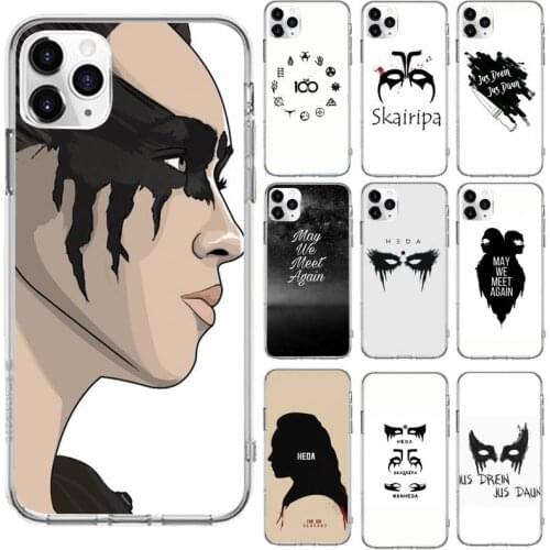 Heda Lexa The 100 TV Phone Case Transparent for iPhone 6 7 8 11 12 s mini pro X XS XR MAX Plus cover funda shell