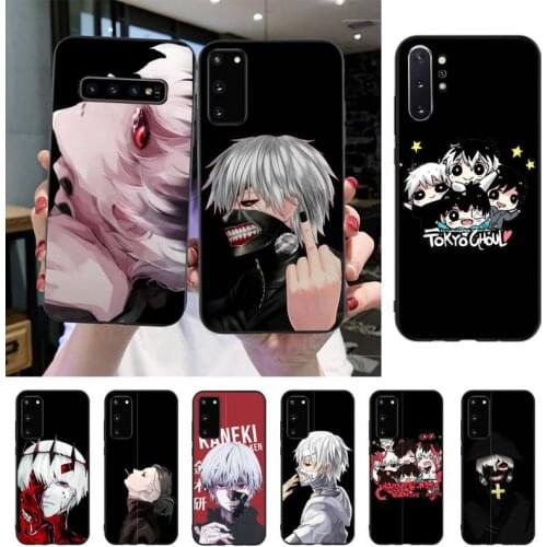 YNDFCNB Tokyo Ghoul Trendy Anime Kaneki Ken Phone Case For Samsung S20 S10 S8 S9 Plus S7 S6 S5 Note10 Note9 S10lite