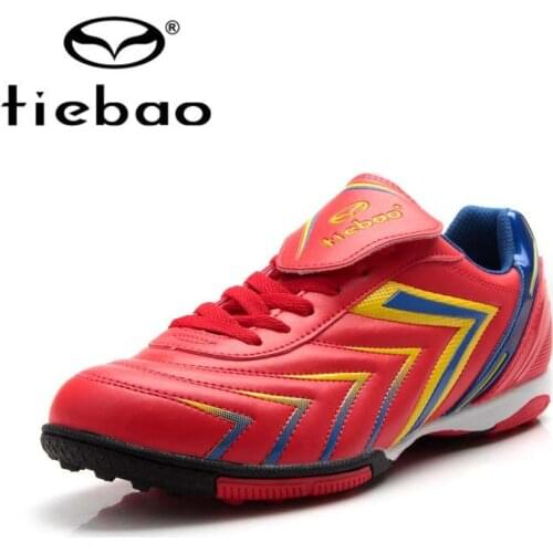 TIEBAO Football Boots Football Shoes New Adult Mens Outdoor Soccer Shoes Cleats TF Training Sports Sneakers Parent-Kid Shoes