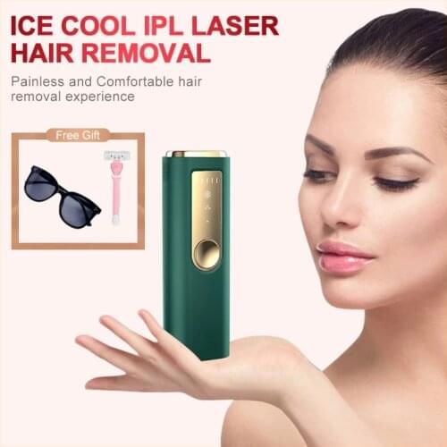 IPL Ice Feeling Depilator Freezing Point Laser Hair Remove Device for Women Bikini Leg Underarm Body Painless Hair Removal