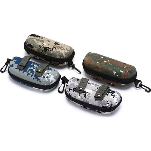 Camouflage Tactical Goggle Box Glasses Bag Case EDC Accessory Bag Outdoor Bags EVA Portable Sunglasses Box