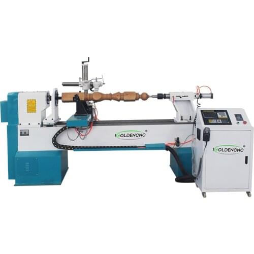 China automatic mini small single axis double knife 1530 1500 3000mm wood cnc lathe machine cnc turning woodworking