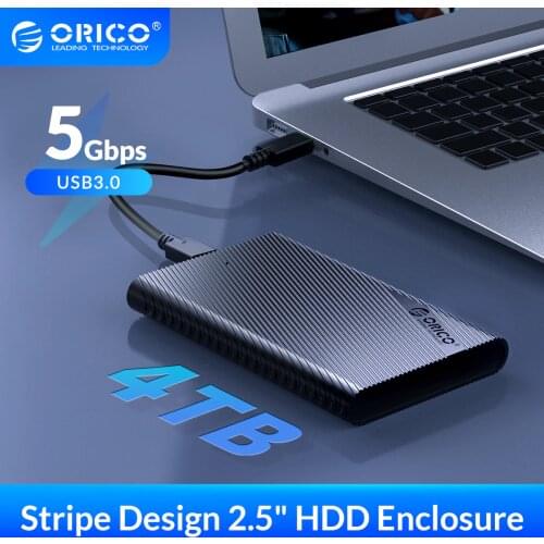 ORICO USB3.0 HDD SSD Adapter 2.5 inch Externl HDD Case 5 Gbps HDD Enclosure with Auto Sleep UASP Function