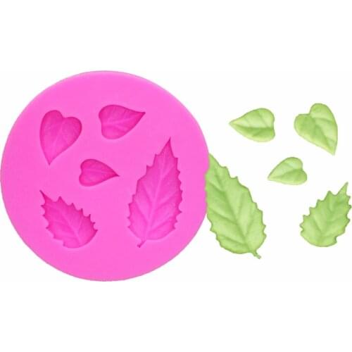Beautiful Leaves Shape Silicone Mold, For Fondant Cake Mold, Bakware Tools, Kitchen baking utensils Mold ,Sugar Tool T1106