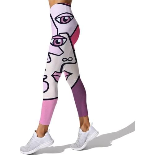 CLOOCL Women Leggings Fashion 3D Digital Printing Colorful Abstract Art Leggings Sexy Elastic Female Skinny Leggings