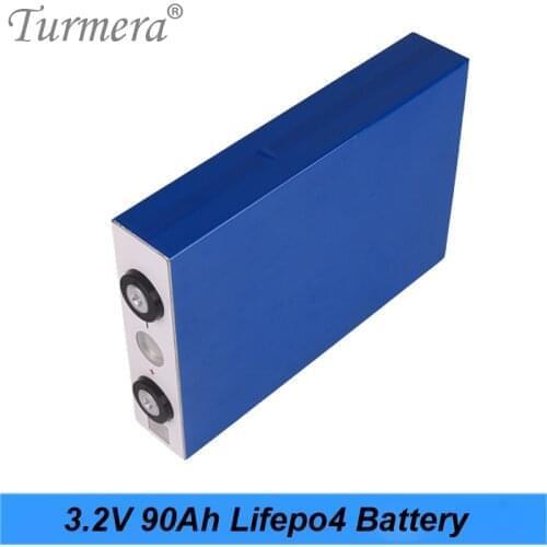 Lifepo4 Battery 3.2V 90Ah Lithium iron phosphate battery for Solar power system and Uninterrupted Power Supply 2020 New Turmera
