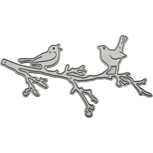 Singing Bird Metal Cutting Dies Stencil DIY Scrapbooking Album Paper Card Template Mold Embossing Decoration