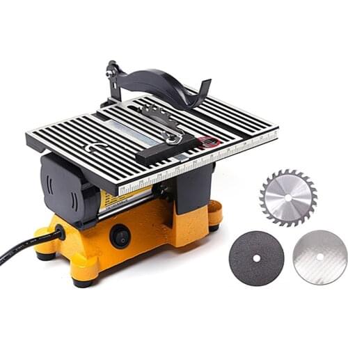 220V Multifunction Mini Bench Saw for Cutting Wood Copper Aluminium Mini Benchs Sawing Machine Cutting Machine