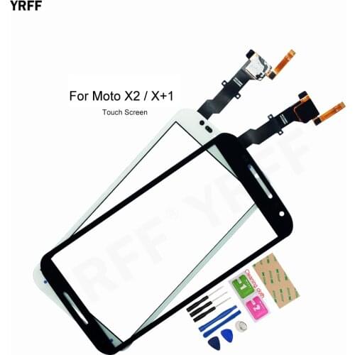 Mobile TouchScreen For Moto X2 / X+1 Touch screen digitizer 5.2'' XT1092 XT1096 XT1097 Front Glass Panel Sensor Assembly Lens
