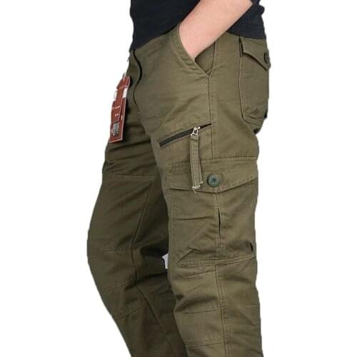 Mens Winter Warm Thick Pants Double Layer Fleece Military Army Camouflage Tactical Cotton Long Trousers Men Baggy Cargo Pants