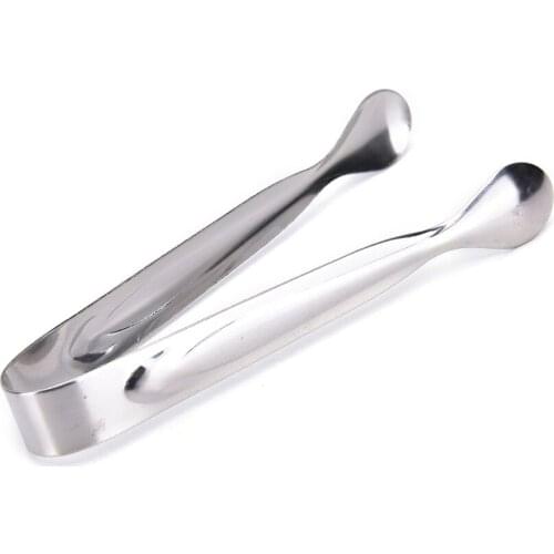 Stainless Steel Sugar Clamp Tongs Ice Coffee Bar Buffet Kitchen Clip