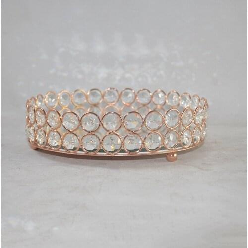 Cake Stand Metal Crystal Cupcake Stand Christmas Supplier Baking Pastry Cake Dessert Tray Wedding Table Tools Party Decoration