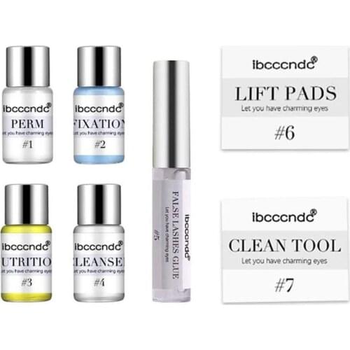 Eyelash Perm Set Energetic Cold Perm Eyelashes Curved Thick Eyelashes Cold Perm Eyelashes Set