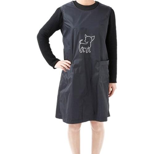 50LB Waterproof Nylon Pet Grooming Apron Work Clothes Dogs Cats Groomer Hairdressing Anti Sticking Smock